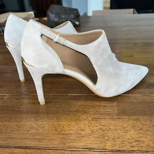 Calvin Klein Giorgia Suede Booty Heels